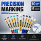 🔥 50 % RABATT! 🖊️Precisiepunt sneldrogende marker op oliebasis
