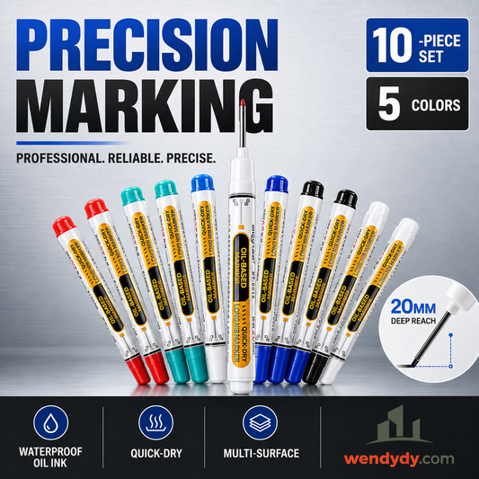 🔥 50 % RABATT! 🖊️Precisiepunt sneldrogende marker op oliebasis