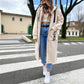 📢📢50%Rabatt!!!🎉💃Oversize-Kapuzen-Sweatshirt-Mantel für Damen
