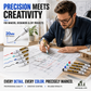 🔥 50 % RABATT! 🖊️Precisiepunt sneldrogende marker op oliebasis