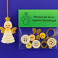 🎅DIY-Knopf-Weihnachtsschmuck-Set | Bestes Weihnachtsgeschenk für die Familie🎁