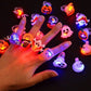 🔥🎃 Heisse Aktion zur Grusel-Saison 50% RABATT‼️✨ LED leuchtender Halloween-Ring 💍 | Blinkendes Party-Gadget für Halloween-Abende👻