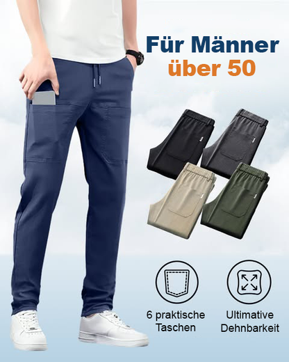 👖Letzter Tag 37% Rabatt!🏆MultiPants – Hochelastische, strapazierfähige Cargohose mit vielen Taschen