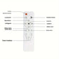 🔥Modernes 40W LED Deckenventilator-Licht (Ø 52cm) – Ultra-Leise mit Fernbedienung, E27 Sockel inkl. B22 Adapter. Ideal für Schlafzimmer, Küche & Garage.