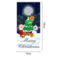 🎄 JETZT 50 % RABATT! Weihnachtsdekoration für die Haustür – festlicher Türüberzug mit Wichteln, Elfen & Banner – einfache Montage in unter einer Minute ✨
