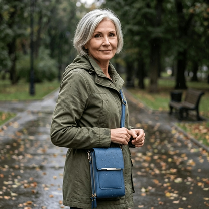 🏆 LETZTER TAG:50% RABATT👜📱 Einfache und elegante Damen‑Crossbody‑Geldbörse mit Touchscreen‑Handyfach3