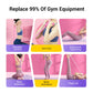 💎🔥 Heute -50 %! 💪Multifunktionales Pedal-Widerstandsband, elastisches Zugseil für das Fitnesstraining, Ganzkörpertraining für das Heim-Fitnessstudio, Sit-ups, Yoga, Bauchmuskeltraining – Summervibes