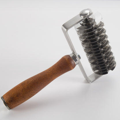 🔥🥧 **50% RABATT!!** 🔪 Gitterroller für Teig – Professioneller Gitter Schneider mit Edelstahlklingen | Premium Qualität