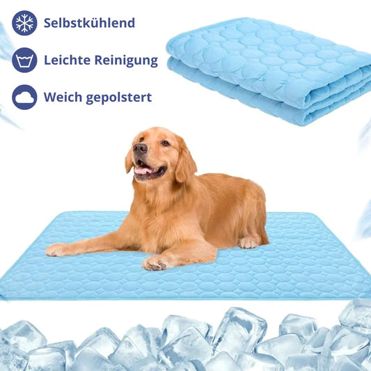 🔥 Sommer-Bestseller 🐶Premium Kühlmatte für Hunde