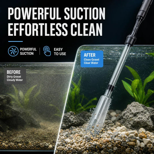 🔥 Heute -50 %! 🐠 Elektrischer Aquarienkiesreiniger