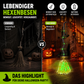 ⏳ Begrenzter Zeit: 50 % Rabatt ⏰ Animierte Hexenbesen Halloween-Dekoration mit Licht und Sound 🧙