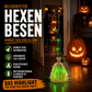 ⏳ Begrenzter Zeit: 50 % Rabatt ⏰ Animierte Hexenbesen Halloween-Dekoration mit Licht und Sound 🧙