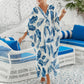 Casual vloeiende V-Hals lange badpak cover-ups-4