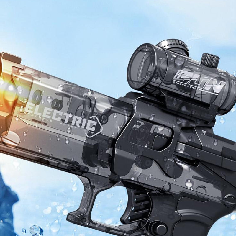 Long Range Electric Water Blaster with Light-2