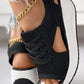 Neue Muffin-Sandalen mit Kontrastnähten und Hohlriemen-9