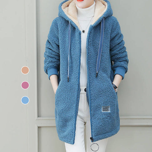 🔥HEISSER VERKAUF 49% RABATT🔥[Winter Gift] Women's Winter Warm Thick Faux Lamb Wool Coat