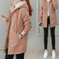 🔥HEISSER VERKAUF 49% RABATT🔥[Winter Gift] Women's Winter Warm Thick Faux Lamb Wool Coat