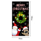 🎄 JETZT 50 % RABATT! Weihnachtsdekoration für die Haustür – festlicher Türüberzug mit Wichteln, Elfen & Banner – einfache Montage in unter einer Minute ✨