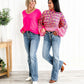 ✨Letzter Tag 49% RABATT - ✨Bootcut-Jeans mit Knopffalte für Frauen