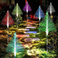 🔥Letzter Tag 49% RABATT - 🔥【Weihnachtsgeschenk】7 Farbwechselnder Solar-Weihnachtsbäume-Lichter