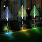 🔥Letzter Tag 49% RABATT - 🔥【Weihnachtsgeschenk】7 Farbwechselnder Solar-Weihnachtsbäume-Lichter