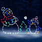 🔥HEISSER VERKAUF 49% RABATT🔥Verspielte animierte Schneeball-Lichterkette