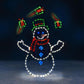 🔥HEISSER VERKAUF 49% RABATT🔥Verspielte animierte Schneeball-Lichterkette
