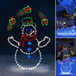 🔥HEISSER VERKAUF 49% RABATT🔥Verspielte animierte Schneeball-Lichterkette