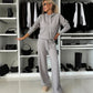 🔥HEISSER VERKAUF 49% RABATT🔥Lässiges Kapuzen-Sweatshirt 2-teiliges Set👚