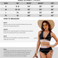 🔥Sommerschlussverkauf 49% AUS💥👙Bauchfreie Bikini-Sets mit hoher Taille und Farbblock