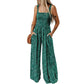 🏖️Sommer-Rabattaktion 50% OFF🌼Damen Casual Print Ärmellose Overalls Jumpsuits