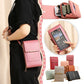 🏆 LETZTER TAG:50% RABATT👜📱 Einfache und elegante Damen‑Crossbody‑Geldbörse mit Touchscreen‑Handyfach3