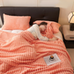 🛏️Dicke Plüschdecke mit Kaninchenmotiv und Milchvelours-Bezug🫧Kuscheln Sie sich in ultimativen Komfort🫧