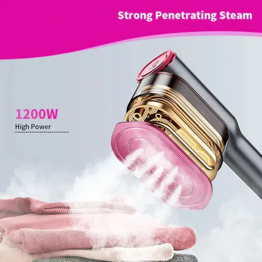 🥳2026! 50 % RABATT!💞2‑in‑1 Dampfbügeleisen & Dampfglätter, tötet 99,99 % Milben&Bakterien, 5‑Sek‑Schnellaufheizung, Keramik‑Bügelsohle 🛡️🌿2