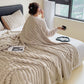 🛏️Dicke Plüschdecke mit Kaninchenmotiv und Milchvelours-Bezug🫧Kuscheln Sie sich in ultimativen Komfort🫧