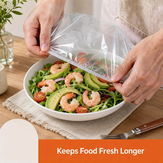 🍱 50% RABATT! 🥣 Einweg-Dehnbare Schüsselabdeckungen – Elastisch, lebensmittelsicher & vielseitig – Perfekt zum Frischhalten von Speisen im Haushalt ✨