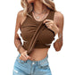 🔥Sommer-Bestseller🔥 Damen-Tanktop gerippt mit eingebautem BH