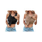 🔥Sommer-Bestseller🔥 Damen-Tanktop gerippt mit eingebautem BH