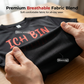 📢📢40% RABATT !!⏰Witziges deutsches Slogan-T-Shirt für Herren, schwarz, Kurzarm, Rundhalsausschnitt
