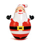 🔥50% RABATT! ❤️150cm Inflatable Santa Claus Tumbler with LED Light Christmas Outdoor Party Decoration