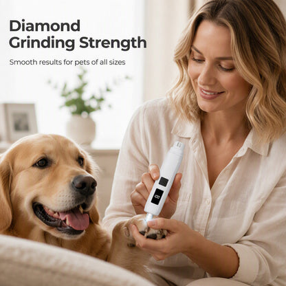 2026 HEIßER SALE🥳💞Mehr als 50.000 verkauft!🐶Elektrischer Tier-Nagelschleifer – flüsterleise, sanftes Schleifen in 3 Stufen. LED-Anzeige & USB-C-Aufladung – stressfreie Pflege für Hunde und Katzen! 🛡️✨