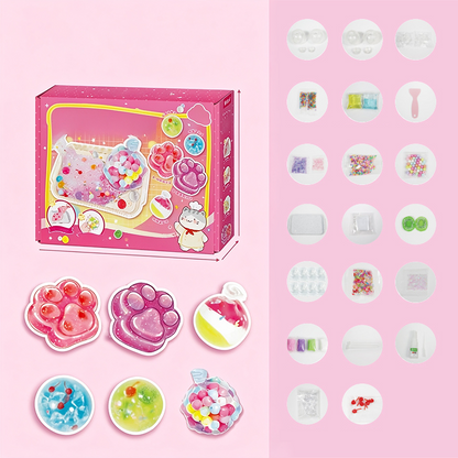 ⏰50% RABATT!🎉🎨DIY Squishy-Spielzeug-Set für Kinder – Gestalte deine eigenen Quetschspielzeuge