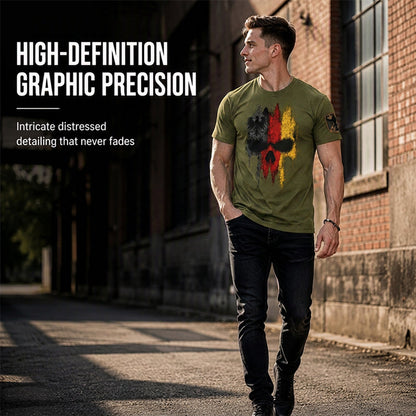 👕 50% RABATT! 💀Herren-T-Shirt mit coolem Totenkopf-Motiv! Weiche Baumwolle, klassischer Rundhalsausschnitt. Der perfekte Style für den Alltag.
