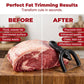 🔥 50 % RABATT! 🥩 Hand‑Fleisch‑Fettentferner für Rind‑ und Schweinefleisch, tragbares Werkzeug zum Entfernen von Fleischfett, einfaches Beschneiden von Brisket, BBQ‑Küchengerät