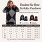 🎉⌛Neu–50% Rabatt für kurze Zeit!🎁🧥Damen Argyle-Strickpullover & Rock-Set