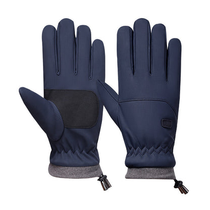 Winter Thermohandschuhe für Damen und Herren, winddichte, kältebeständige Touchscreen-Handschuhe mit rutschfester Oberfläche für den Fahrradsport