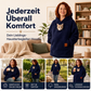 🔔 Letzte 100 Stück –🐱🐶❤️solange der Vorrat reicht! Unisex-Haustierträger-Kapuzenpullover aus Plüsch 2