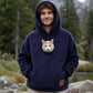 🔔 Letzte 100 Stück –🐱🐶❤️solange der Vorrat reicht! Unisex-Haustierträger-Kapuzenpullover aus Plüsch 2